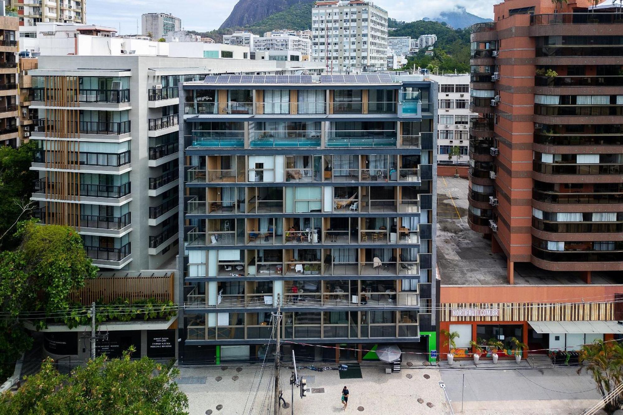 Chique Loft No Leblon Com Varanda E Vista Cristo * Rio de Janeiro