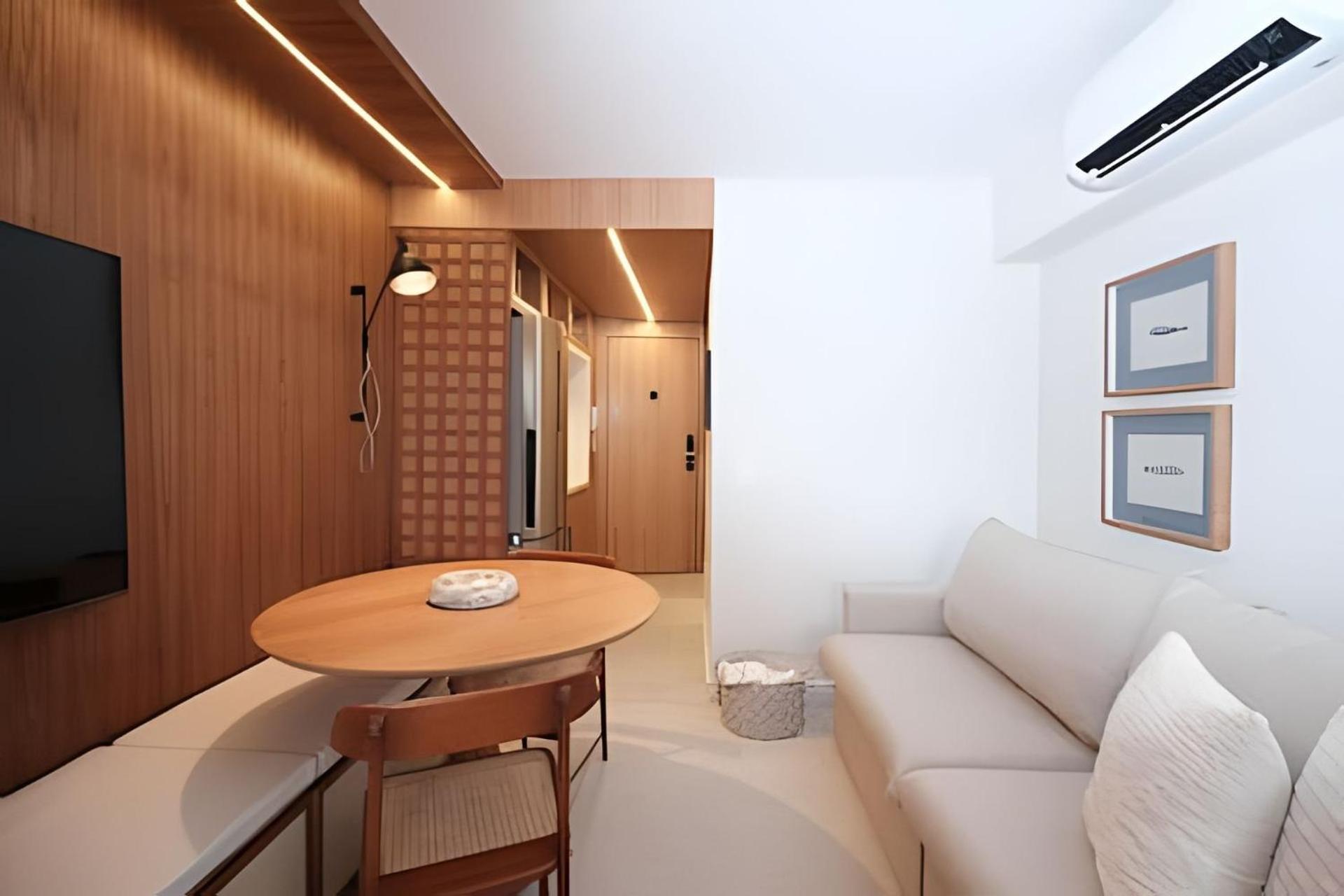 Apartamento Chique Loft No Leblon Com Varanda E Vista Cristo *