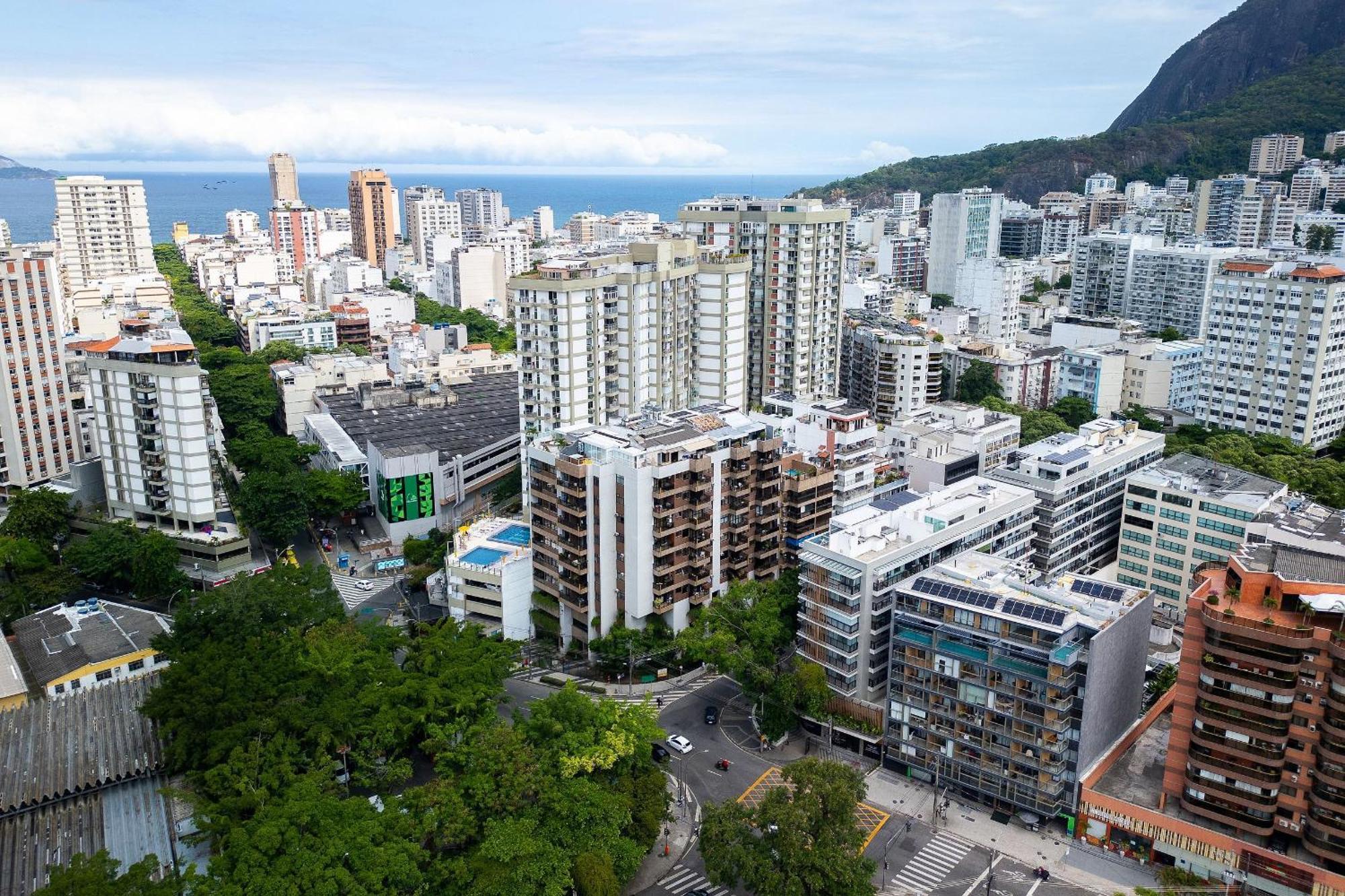 Apartamento Chique Loft No Leblon Com Varanda E Vista Cristo Rio de Janeiro