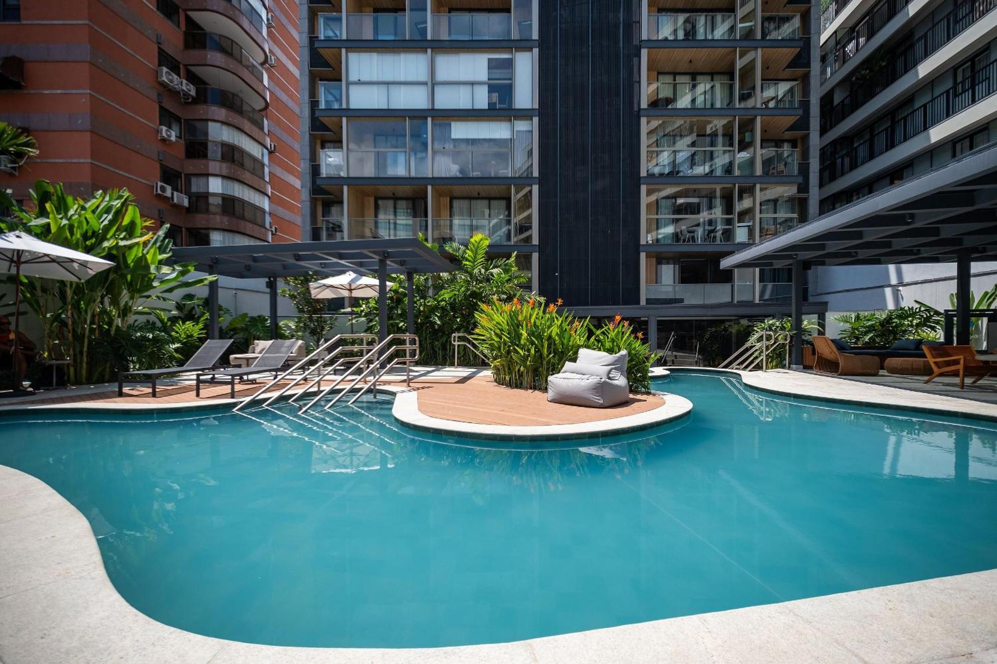 Chique Loft No Leblon Com Varanda E Vista Cristo *